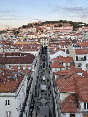 VISTA DE CIMA EM LISBOA