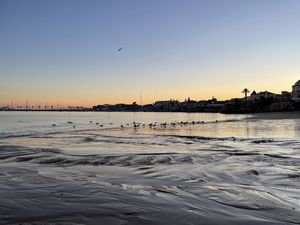 PÔR DO SOL NA PRAIA I