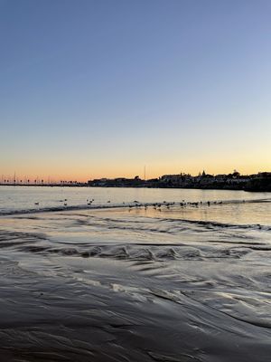 CREPÚSCULO NO MAR
