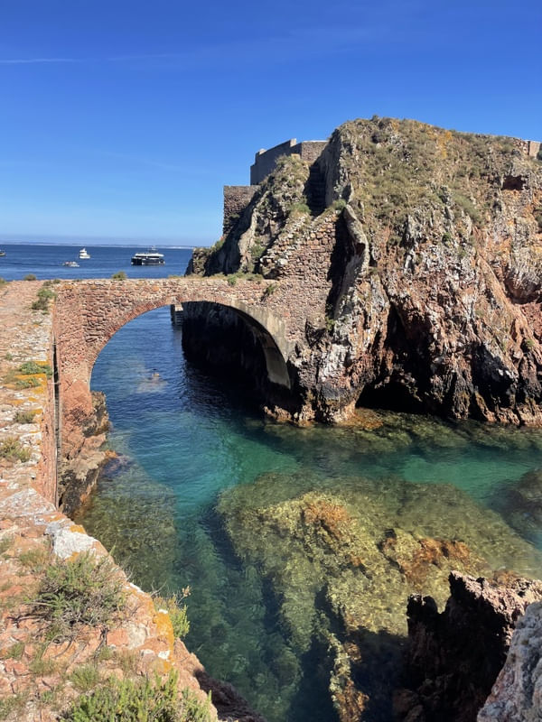 ILHA E MAR AZUL TURQUESA