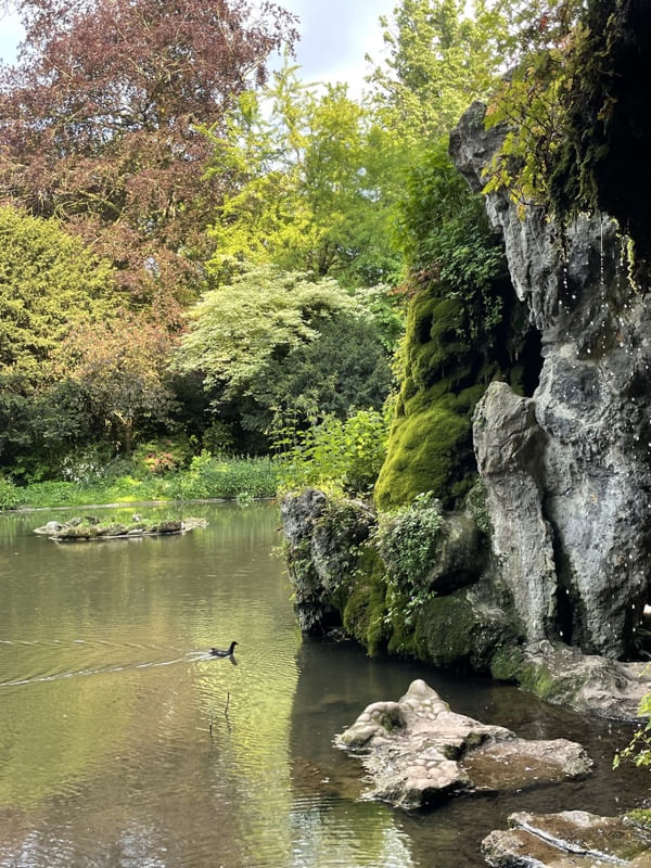 LAGO NO PARQUE DE LILLE
