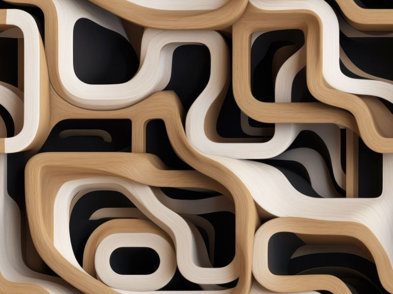 LABYRINTHINE WOOD BY AI