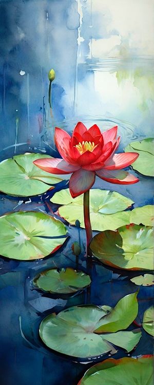 AQUARELA TROPICAL 01 BY AI