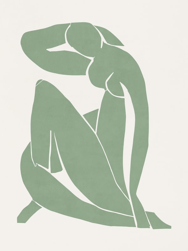 MATISSE REREADING - GREEN NUDE 02