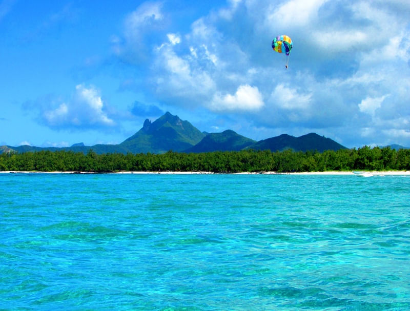 PARASAILING NA BELISSIMA ILHAS MAURÍCIO