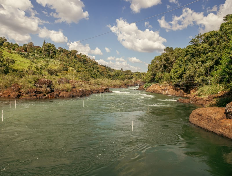 RIO PARANAPANEMA LOCAL DE TREINO DE CANOAGEM