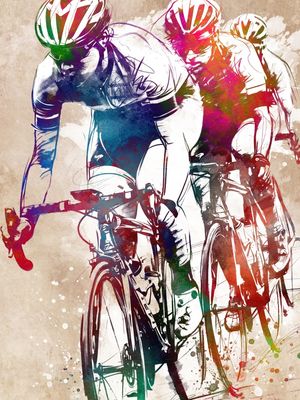 CYCLING SPORT ART 5