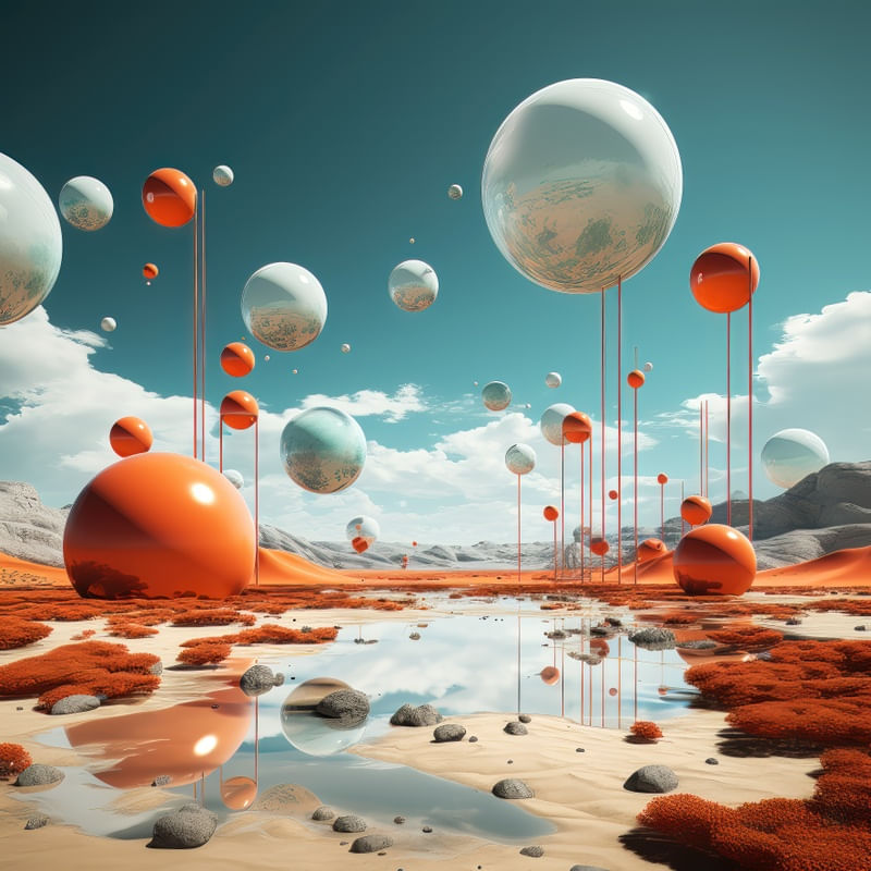 PLANETAS APRISIONADOS EM OUTRO UNIVERSO BY AI