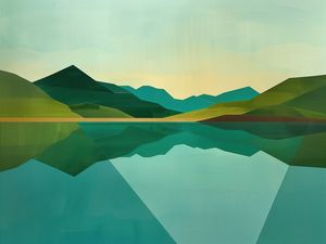 PAISAGEM ABSTRATA 01 BY AI