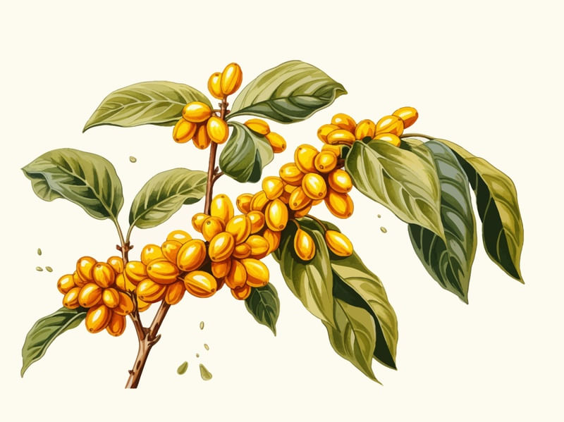 RAMA CAFÉ AMARELO