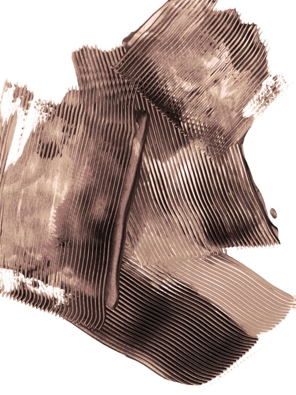 SWATHES OF SOLITUDE 1 SEPIA NEUTRO ABSTRATO MINIMALISTA PINTURA