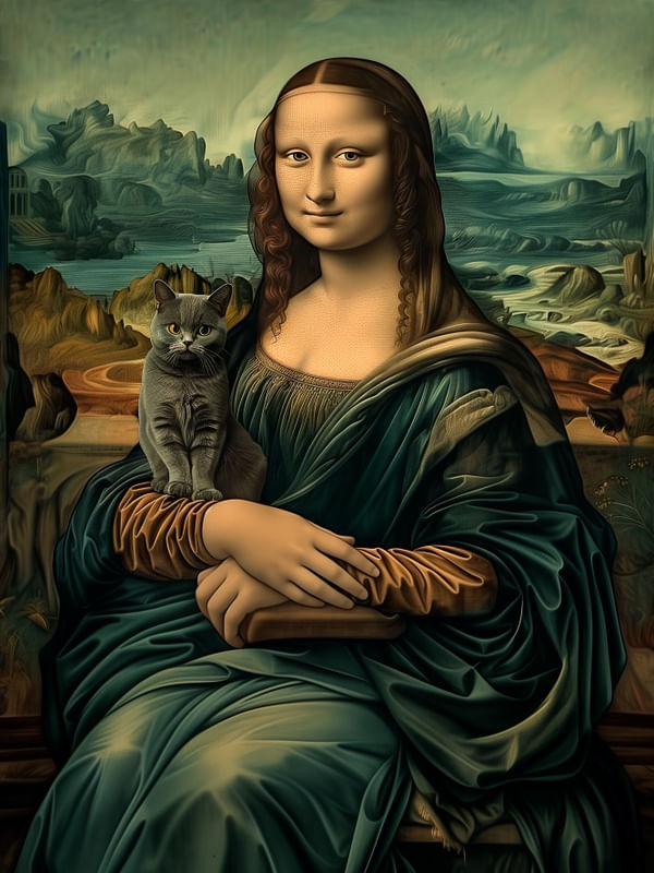 MONALISA E O GATINHO