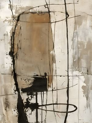 ABSTRATO WABI-SABI - 283A BY AI