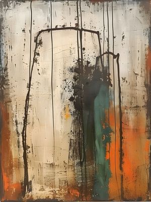 ABSTRATO WABI-SABI - 284A BY AI