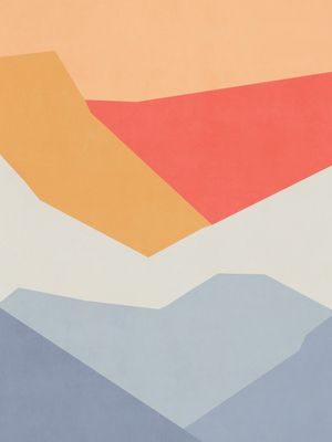 ABSTRACT MOUNTAINS - SUMMER