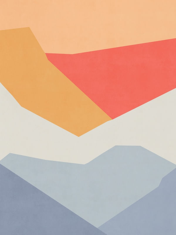 ABSTRACT MOUNTAINS - SUMMER