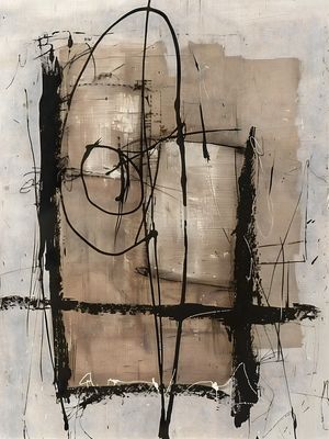 ABSTRATO WABI-SABI - 290A BY AI