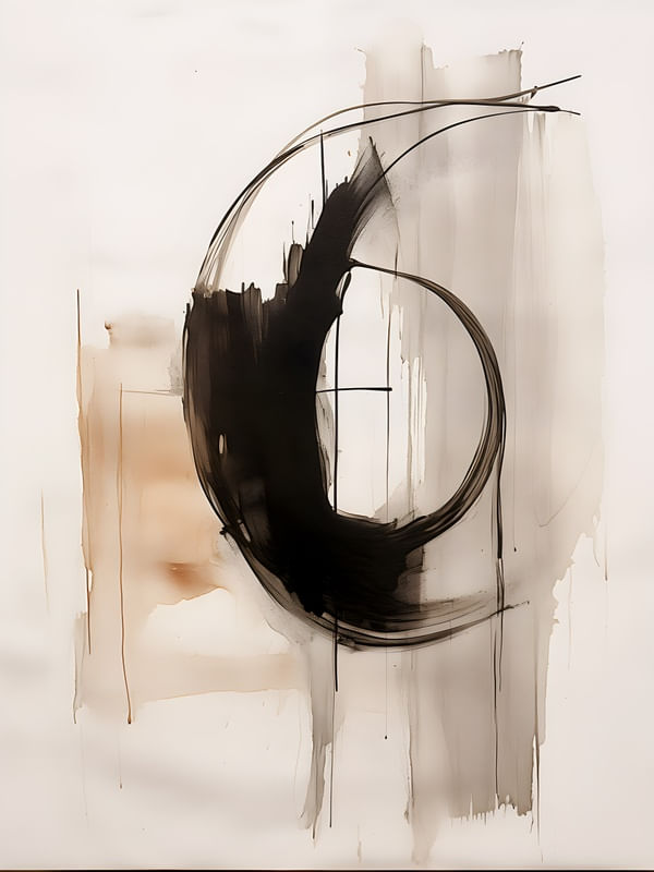 ABSTRATO WABI-SABI - 291A BY AI