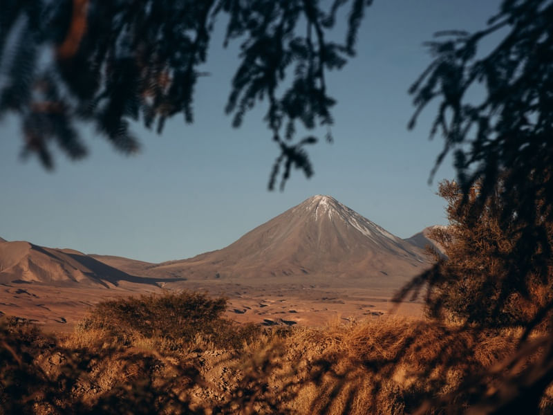 PAISAGEM VULCÃO LICANCABUR - DESERTO DO ATACAMA I