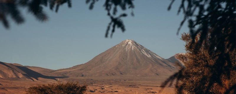 PAISAGEM VULCÃO LICANCABUR - DESERTO DO ATACAMA IV