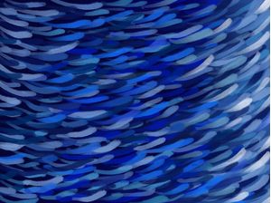 ONDA DEGRADÊ AZUL