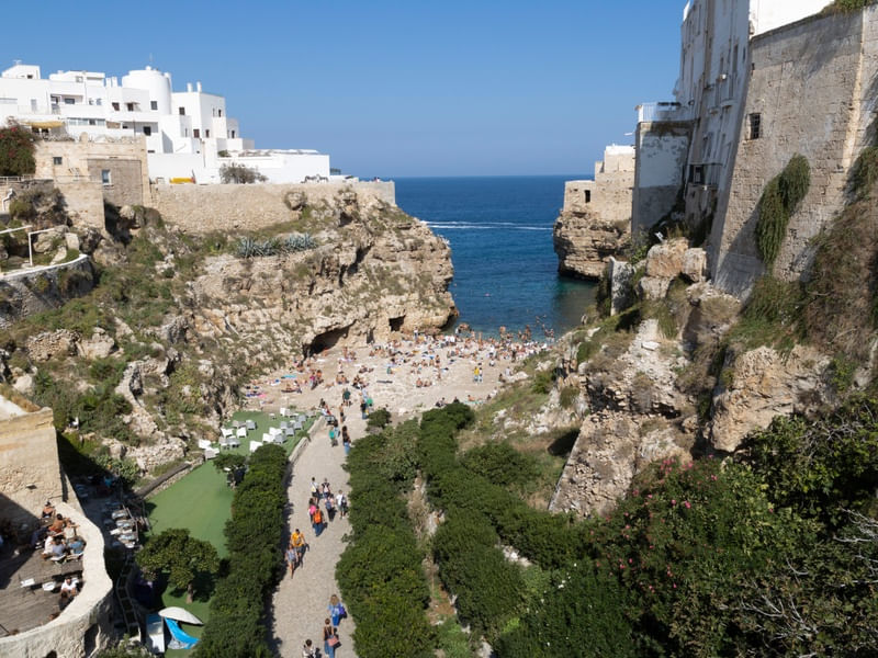 VISTA PANORÂMICA DE POLIGNANO A MARE