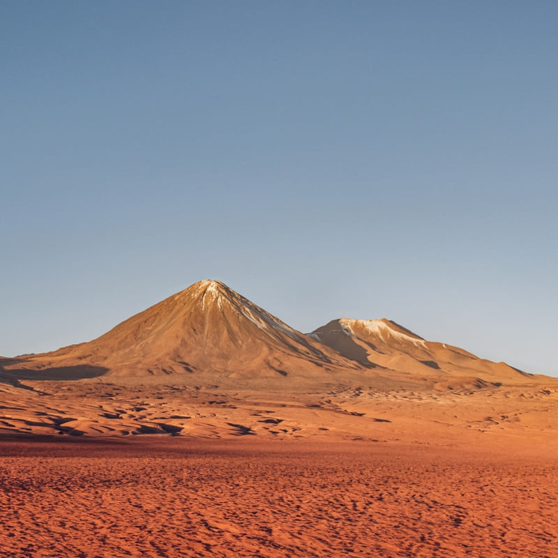 HORIZONTE DESERTO DO ATACAMA -VULCÃO LICANCABUR