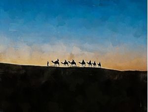 SILHUETAS NO DESERTO