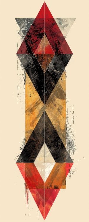 TOTEM DE LOSANGOS BY AI