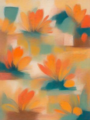 TELA FLORAL 01 BY AI