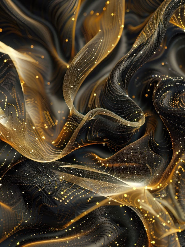 EMARANHADO DOURADO BY AI