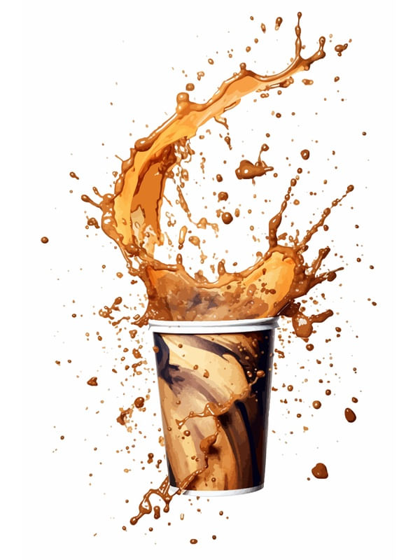 COFFEE SPLASH COFFEE BY AI