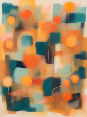 TELA FLORAL 02 BY AI