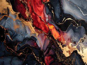ABSTRACT MARBLE - 41A BY AI