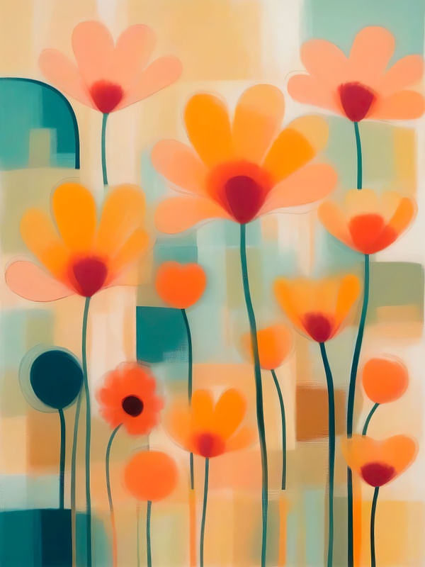 TELA FLORAL 03 BY AI