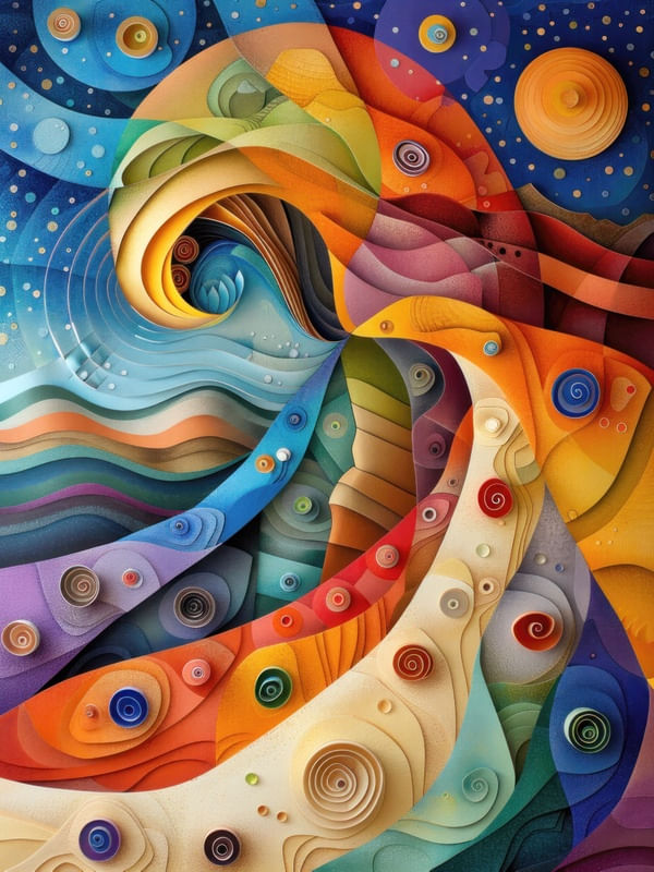 ONDAS DE CORES BY AI