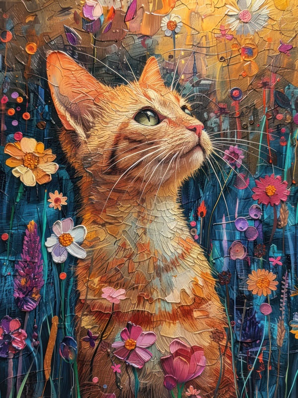 O GATO DE TINTA BY AI