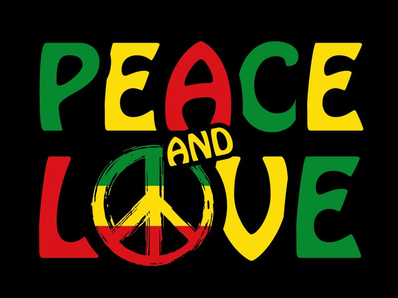 PEACE AND LOVE REGGAE