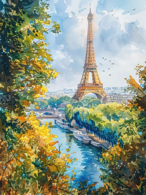 AQUARELA PARISIENSE BY AI