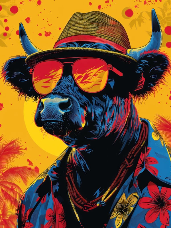 BOIZÃO HAVAIANO BY AI