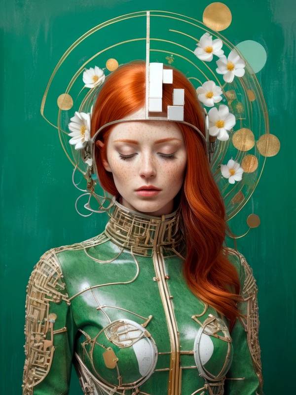 FEMININA E FUTURISTA 03 BY AI