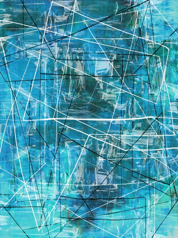 TECHNICAL JARGON COSTEIRO AGUA GEOMETRICO ABSTRATO PINTURA