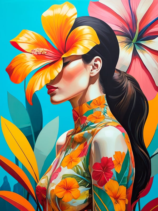 BELEZA FLORAL 06 BY AI