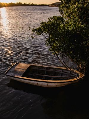 BARCO NO OCASO