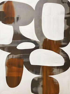 ORGANIC ABSTRACT - 45A BY AI