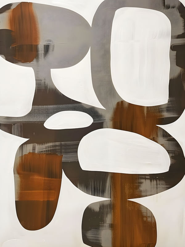 ORGANIC ABSTRACT - 45A BY AI