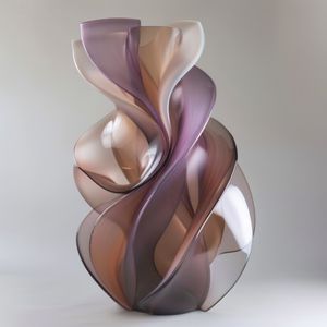ESCULTURA ACRÍLICA EM ESPIRAL BY AI
