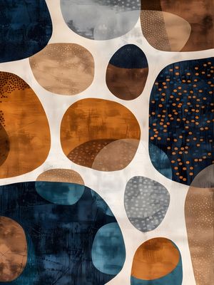 ORGANIC ABSTRACT - 51A - BY AI