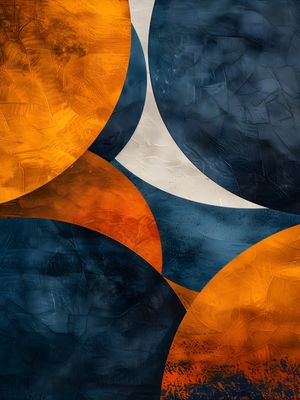 ORGANIC ABSTRACT - 52A - BY AI