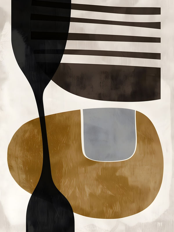 ORGANIC ABSTRACT - 54A - BY AI
